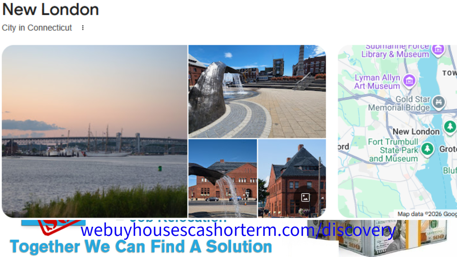 Sell My Property Fast As-Is Condition in New London, CT We Buy Houses Cash or Term Home Buyer Company